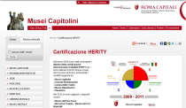 The result of the Capitolini Museums available on the Internet